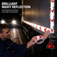 🔦 High-Visibility Pijl Reflecterende Tape – 5m Waterdichte Zelfklevende Veiligheidsstrip met Prismatische Reflectie