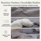 🛏️ All-season geruwd beddengoedset met print, inclusief dekbedovertrek en 2 kussenslopen