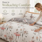 🛏️ All-season geruwd beddengoedset met print, inclusief dekbedovertrek en 2 kussenslopen