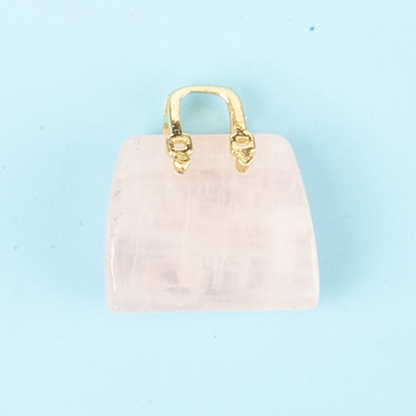 ⏳🔥Een handtasje dat alleen voor de sier is – Miniatuur Stenen Handtasornament | 30×25mm | 6 Kleuren | Per 2 Stuks 👜🪨