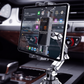 🚗📱Tablet of telefoon stabiel houden in de auto zonder dashboardsteun – Opvouwbare Tablethouder voor Bekerhouder | 1080° Verstelbaar | Tot 11 Inch | 325 g | Handsfree 🚗📱