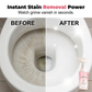 📢📢 50% KORTING !! 🚽 Onder de toiletrand en in verborgen kieren schoonmaken zonder borstel – Schuimende Toiletreiniger Mousse | 360° Expanderend Schuim | Kalkaanslag en Vlekken | 120 ml 🚽🧴