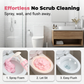 📢📢 50% KORTING !! 🚽 Onder de toiletrand en in verborgen kieren schoonmaken zonder borstel – Schuimende Toiletreiniger Mousse | 360° Expanderend Schuim | Kalkaanslag en Vlekken | 120 ml 🚽🧴
