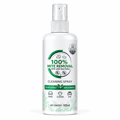 🌿 1+1 GRATIS – Plantaardige Mijtenspray voor Bed & Textiel | Helpt Mijten, Geurtjes & Allergenen te Verminderen | Voor een Frisser Bed