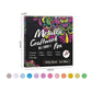 Metallic stiften die glinsteren op papier, glas, steen, hout en keramiek – Metallic Markeerset | 12 of 24 Kleuren | Dual Tip, Harde Punt of Penseelpunt | 16 cm | Nylon+Vezel ✨🎨