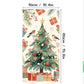 🎄 2+1 GRATIS –Kerstdeurversiering met Santa, sneeuwpoppen en kerstbomen