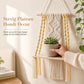 🌿Handgeweven boho-wandplank voor decoratie en opbergruimte