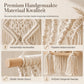 🌿Handgeweven boho-wandplank voor decoratie en opbergruimte