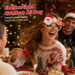 👻 50% OFF NOW! 🎄 Feestelijke kerstbril met glitterdetails voor party en verkleedplezier