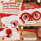 👻 50% OFF NOW! 🎄 Feestelijke kerstbril met glitterdetails voor party en verkleedplezier