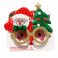 👻 50% OFF NOW! 🎄 Feestelijke kerstbril met glitterdetails voor party en verkleedplezier