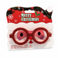 👻 50% OFF NOW! 🎄 Feestelijke kerstbril met glitterdetails voor party en verkleedplezier