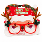 👻 50% OFF NOW! 🎄 Feestelijke kerstbril met glitterdetails voor party en verkleedplezier