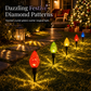 ✨ Solar tuinlampen met diamantlicht voor tuin en binnenplaats