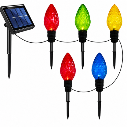 ✨ Solar tuinlampen met diamantlicht voor tuin en binnenplaats