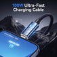 ⏳ Tijdelijke aanbieding⏳ 100W USB-C naar USB-C snellaadkabel met E-marker-chip