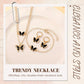 🦋 Gouden vlinder sieradenset met ketting, armband en oorbellen