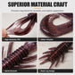 🦐 Drijvende garnalen softbaits van 6 cm, 8 stuks
