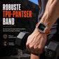 Geïntegreerde smartwatch-band met beschermhoes Kleurblokkerende doorschijnende sportband voor 40 mm 41 mm 42 mm 44 mm 45 mm 46 mm 49 mm