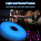 Slimme LED-plafondlamp met Bluetooth-speaker en RGB-licht