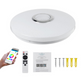 Slimme LED-plafondlamp met Bluetooth-speaker en RGB-licht