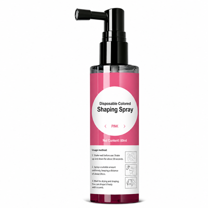 ⏳ Tijdelijke aanbieding⏳ Tijdelijke haarkleurspray 80 ml met nauwkeurige spraykop, 7 kleuren