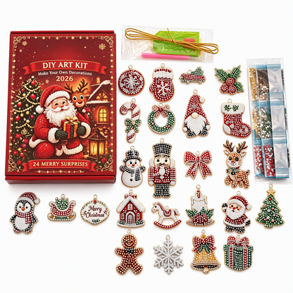 🎄 51% KORTING – 24-Daagse DIY Kerstaftelling | Maak Zelf een Feestelijk Aftelornament | Dagelijks Meer Kerstsfeer
