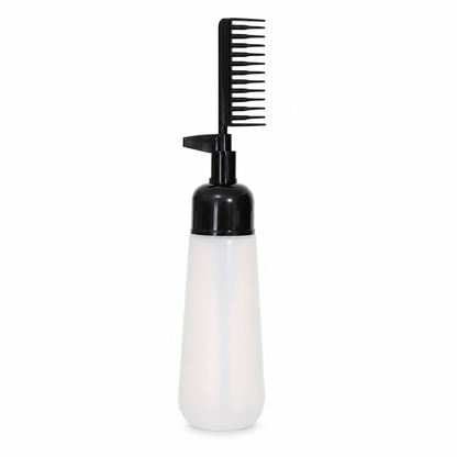 ⏳ Tijdelijke aanbieding⏳ Knijpfles voor haarkleuring met kamapplicator, PE + PP, 22 × 4,8 cm