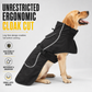 ⏳ Tijdelijke aanbieding⏳ Warme winterjas voor honden met hoge kraag, fleecevoering en reflecterende details