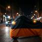 ⏳ Tijdelijke aanbieding⏳ Motorhoes met slotopeningen en reflecterende details