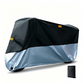 ⏳ Tijdelijke aanbieding⏳ Motorhoes met slotopeningen en reflecterende details