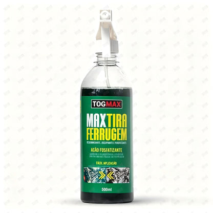 ⏳ Tijdelijke aanbieding⏳ ✨3-in-1 roestverwijderaar en fosfateermiddel voor metalen onderdelen, 500 ml, met sproeikop, voor het verwijderen van vet en roest en het vormen van een roestwerende beschermlaag