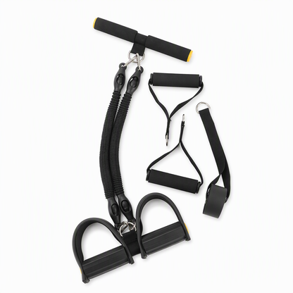 📢📢 50% KORTING ⏰ Multifunctionele weerstandsband met voetpedaal, elastisch trekkoord