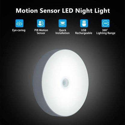 ⏳ Tijdelijke aanbieding⏳ Oplaadbare sensorlamp met magnetische bevestiging USB opladen en automatische of constante verlichting Wit of warm licht
