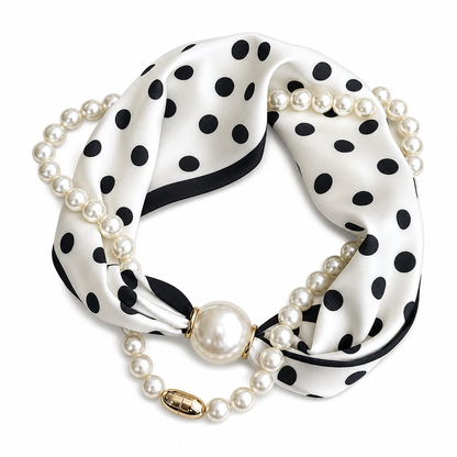 ⏳ Tijdelijke aanbieding⏳ Sjaalketting met parellook kralen en magneetsluiting Samen of los te dragen in 7 kleuren