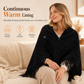 ⏳ Tijdelijke aanbieding⏳ 🔥 Elektrisch verwarmde omslagdeken voor dames – behaaglijke warmte & comfort 🧣✨