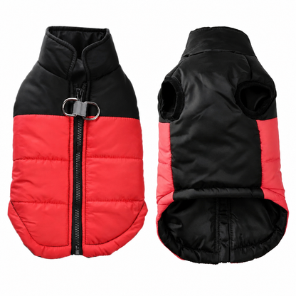 ⏳ Tijdelijke aanbieding⏳ Gevoerd hondenjasje met rugrits en dubbele D ringen Gewatteerd model voor frisse dagen In vier kleuren XS tot 6XL