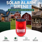 ⏳ Tijdelijke aanbieding⏳ Solar dierenverjager met bewegingssensor sirene en 6 LED-flitslichten Draadloos te monteren voor tuin en erf 1 of 2 stuks