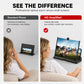 ⏳ Tijdelijke aanbieding⏳ Opvouwbare smartphone schermvergroter met verhoogde standaard en siliconen antislipsteun 10 12 of 14 inch Zwart wit of rood