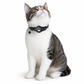 ⏳ Tijdelijke aanbieding⏳ Verstelbare reflecterende kattenhalsband met trackerhouder en belletje Kliksluiting Keuze uit zwart roze rood oranje en blauw