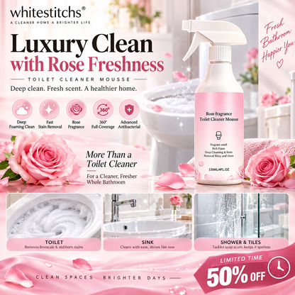 📢📢 50% KORTING !! 🚽 Onder de toiletrand en in verborgen kieren schoonmaken zonder borstel – Schuimende Toiletreiniger Mousse | 360° Expanderend Schuim | Kalkaanslag en Vlekken | 120 ml 🚽🧴